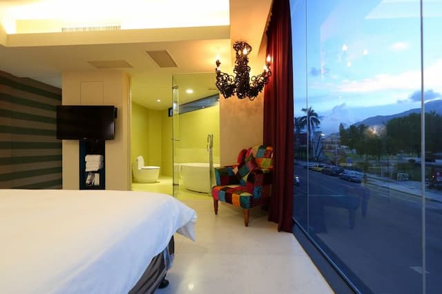 汎特希公寓 | 市區x時尚簡約 | 全景落地採光-驚喜雙人房-8