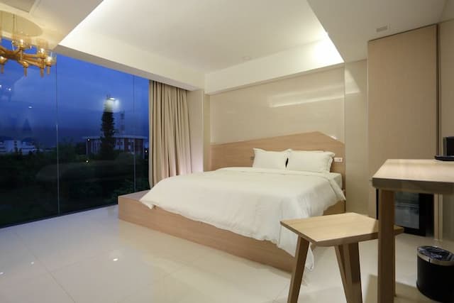 汎特希公寓 | 市區x時尚簡約 | 全景落地採光-驚喜雙人房-1