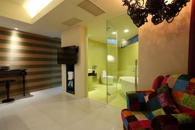 汎特希公寓 | 市區x時尚簡約 | 全景落地採光-驚喜雙人房-9