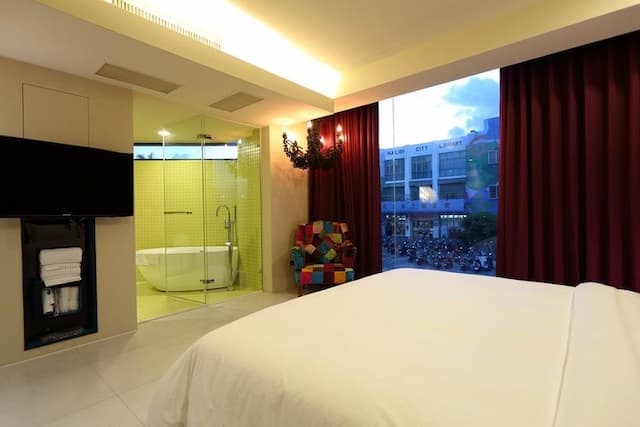 汎特希公寓 | 市區x時尚簡約 | 全景落地採光-驚喜雙人房-6