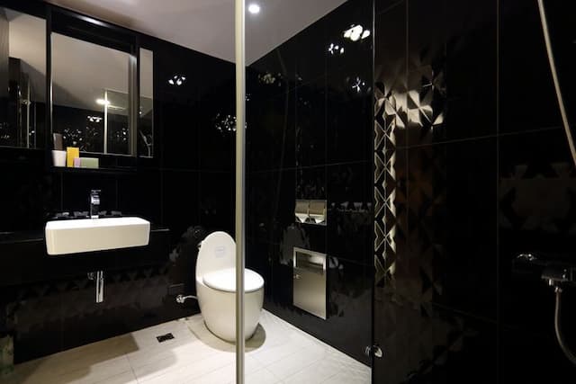 汎特希公寓 | 市區x時尚簡約 | 全景落地採光-商務雙人房(無窗)-6