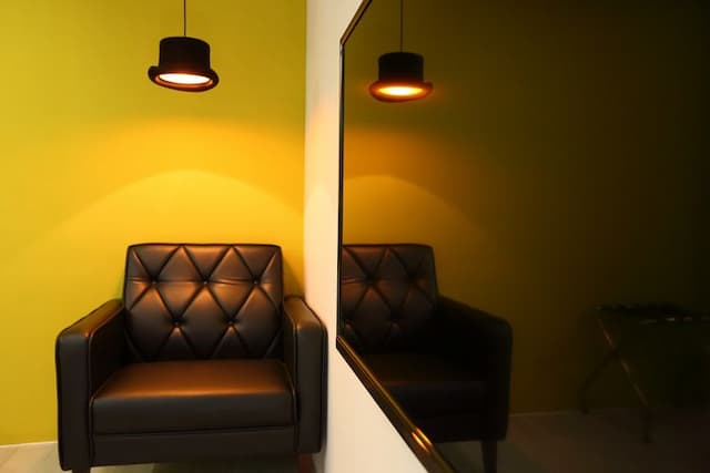 汎特希公寓 | 市區x時尚簡約 | 全景落地採光-商務雙人房(無窗)-4