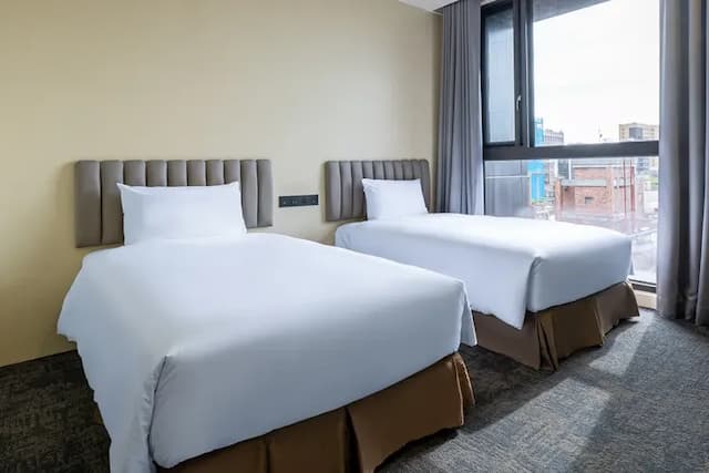 Wudi Hotel Taipei Hangzhou-Standard Twin Room-3