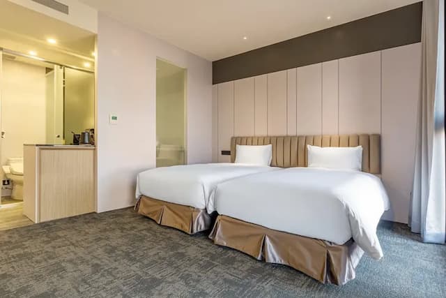 Wudi Hotel Taipei Hangzhou-Deluxe Twin Room-3