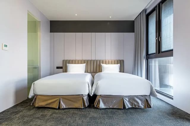 Wudi Hotel Taipei Hangzhou-Deluxe Twin Room-2