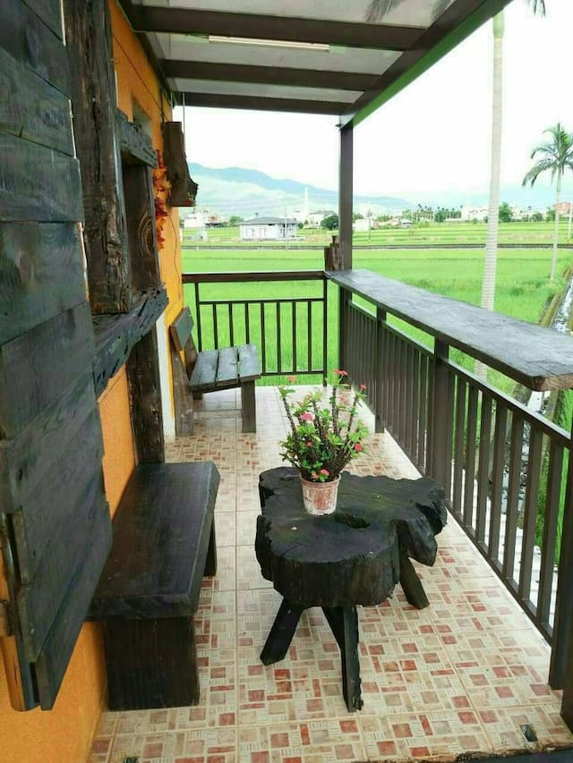 兔兔窩渡假民宿 | BBQ烤肉&自行車使用 | 鄉村風 | 安農溪-南瓜屋-6