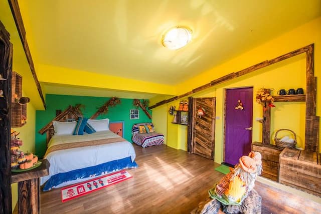 兔兔窩渡假民宿 | BBQ烤肉&自行車使用 | 鄉村風 | 安農溪-南瓜屋-8