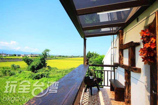 兔兔窩渡假民宿 | BBQ烤肉&自行車使用 | 鄉村風 | 安農溪-南瓜屋-4