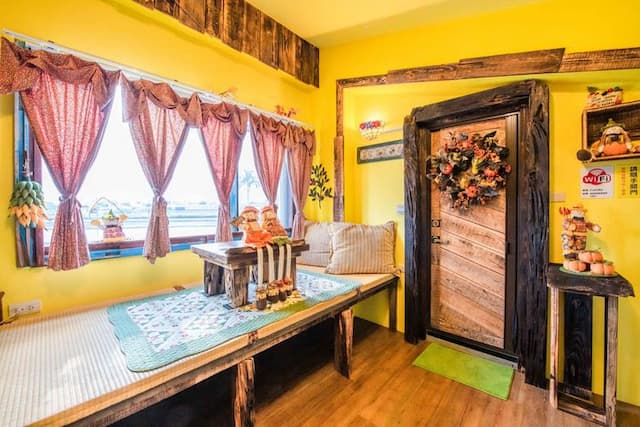 兔兔窩渡假民宿 | BBQ烤肉&自行車使用 | 鄉村風 | 安農溪-南瓜屋-1