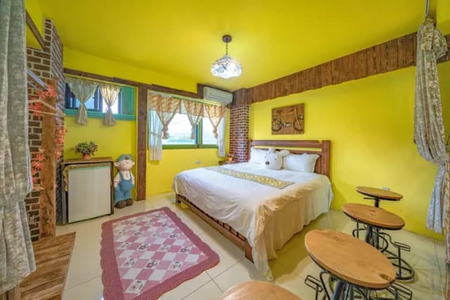 貓天空寵物鄉村民宿-家庭四人房-2