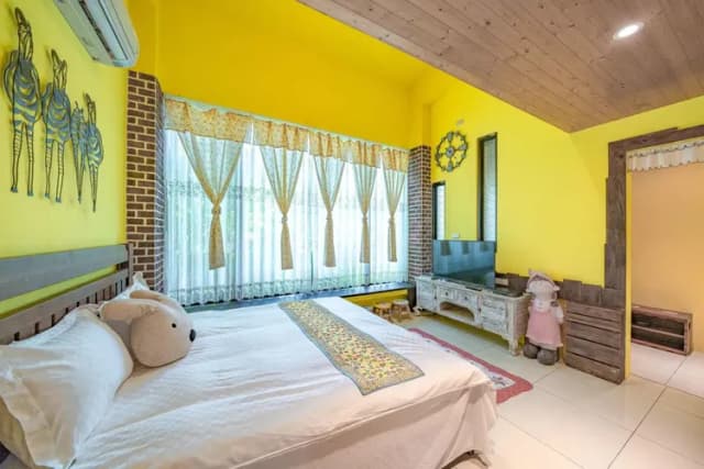 貓天空寵物鄉村民宿-家庭四人房-4