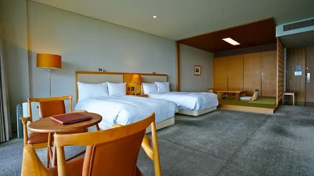 熱海俱樂部 迎賓館｜熱海站車程8分/海景/高爾夫/煙火大會觀賞台-和洋室【不挑房】-1