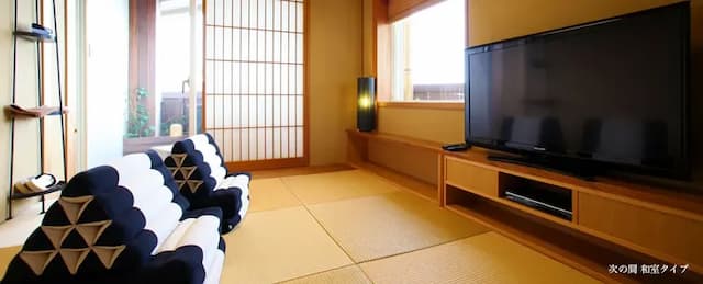 Luxury Japanese Hotel Kaze-no-Kaori Umi-2 double rooms with Open Air Bath-4
