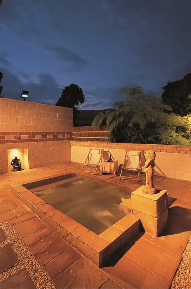 Separate guest room S type with open-air bath