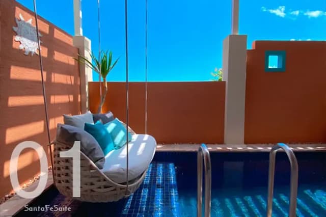 Corte Largo 渡假飯店｜伊豆溫泉-聖塔菲套房:附熱水游泳池和露天浴池【不挑房】-5