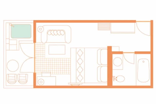 Corte Largo 渡假飯店｜伊豆溫泉-墨西哥大自然雙人房【不挑房】-2