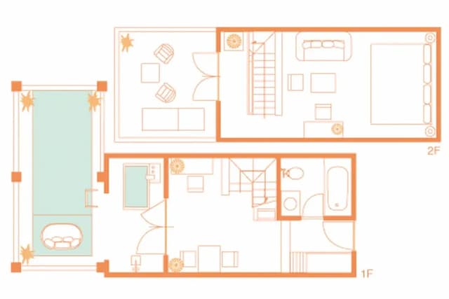 Corte Largo 渡假飯店｜伊豆溫泉-聖塔菲套房:附熱水游泳池和露天浴池【不挑房】-2