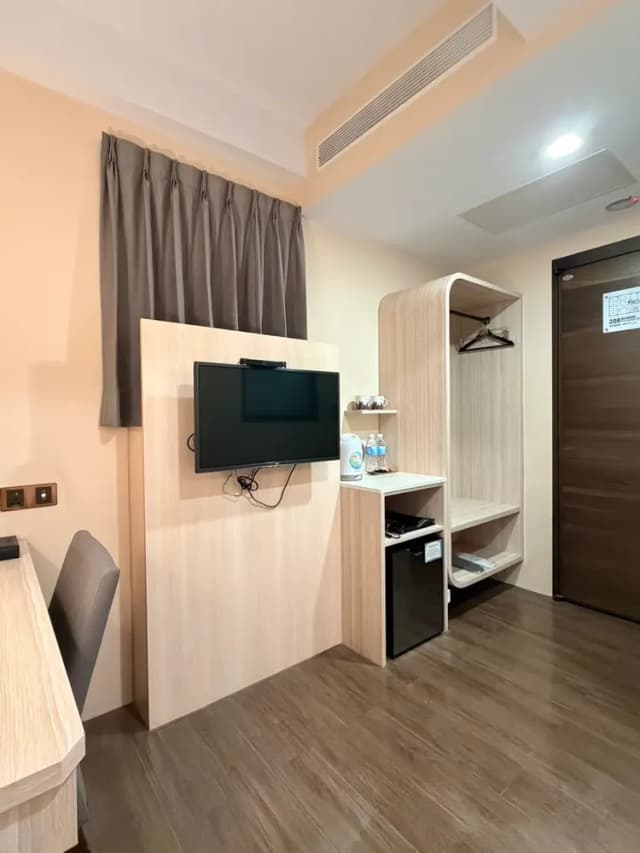 隱和旅｜近逢甲夜市-經濟雙人房-2