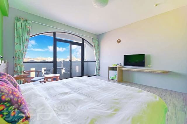 Lai seaside bed and breakfast-Ocaen view room l 海景陽台雙人房-3
