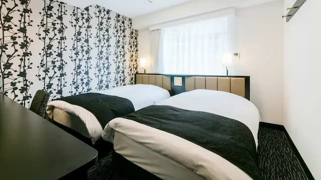 APA飯店 長崎站前｜長崎車站正對面/近原爆資料館/近山王神社-標準雙床房【不挑房】-11