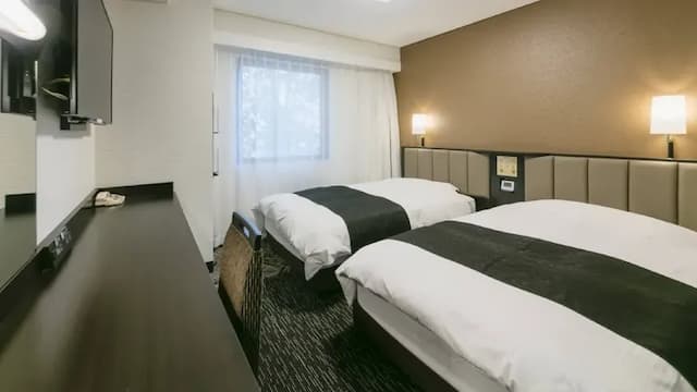 APA飯店 長崎站南｜長崎站步行10分/近大浦天主教堂&哥拉巴花園-標準雙床房【不挑房】-9