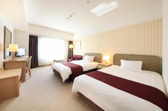 佐世保QUINTESSA飯店｜近JR佐世保車站/九十九島水族館開車10分/佐世保漢堡步行10分-豪華雙床房【不挑房】-1