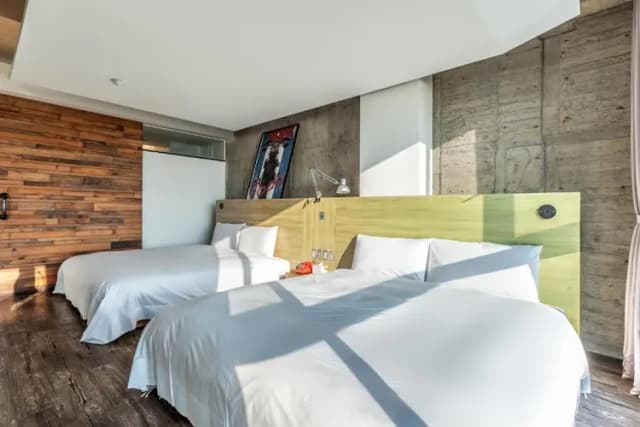 墾丁泊途會館 l 台灣最南端-微風海藍四人房(海景)-2