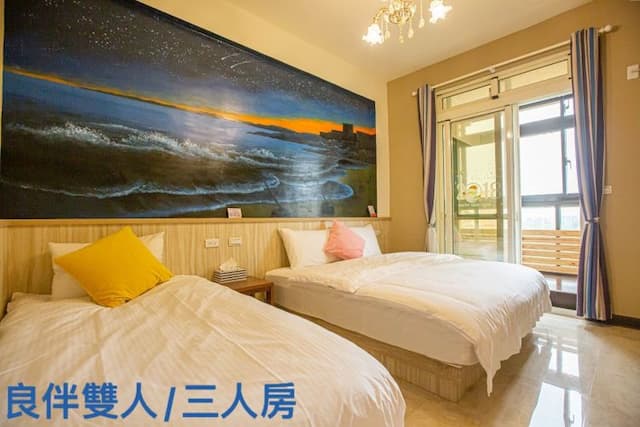 夏之戀-豪華三人客房(不挑房)-1