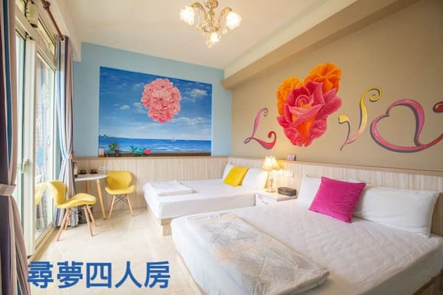 夏之戀-豪華四人套房(不挑房)-3