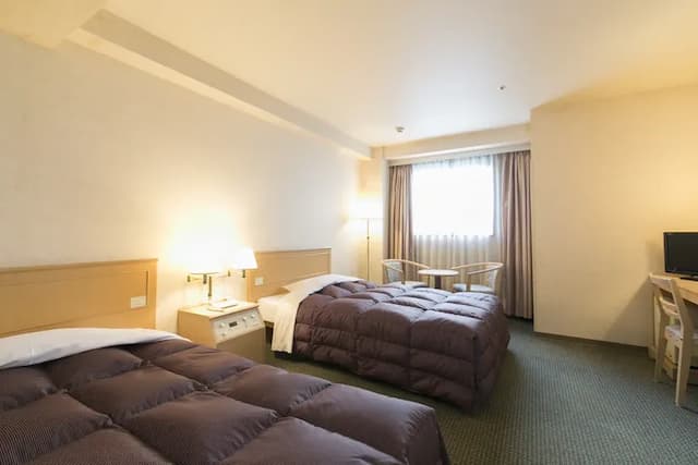 飛驒高山華盛頓廣場飯店｜高山站徒步1分/三町古建築保存區徒步11分-雙床房【不挑房】-1