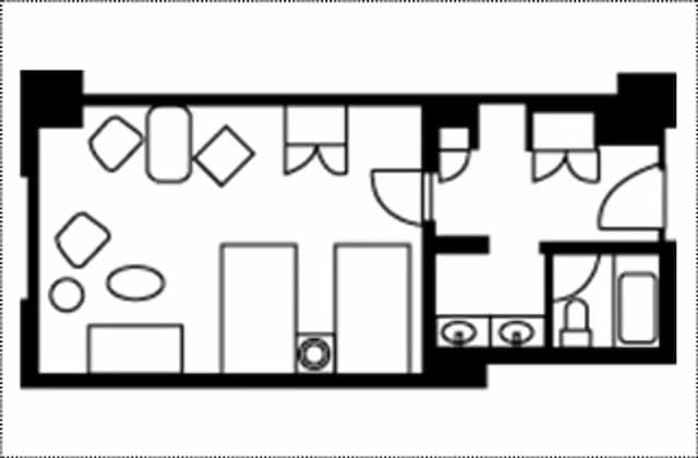 Hotel Associa Takayama Resort-* 46 square meters * 10th floor and above guaranteed ☆ [Deluxe] [Twin room] [Non-smoking] [Mountain view]-6