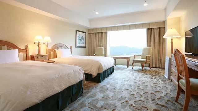 [Standard twin 35 square meters] 2 beds (bed width 120 cm)