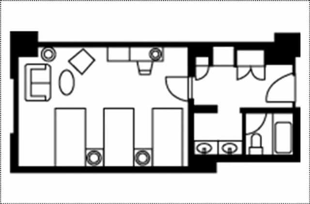 Hotel Associa Takayama Resort-46 square meters [Standard] [Triple room] [Non-smoking] [Mountain view]-6