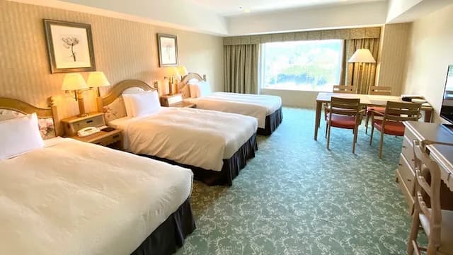 [Dining table set room 46 square meters] 3 beds (bed width 110 cm)