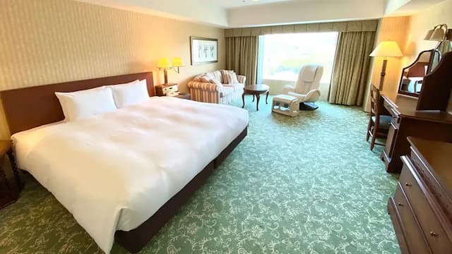 [Deluxe King 46 sqm] 1 bed (bed width 200 cm)