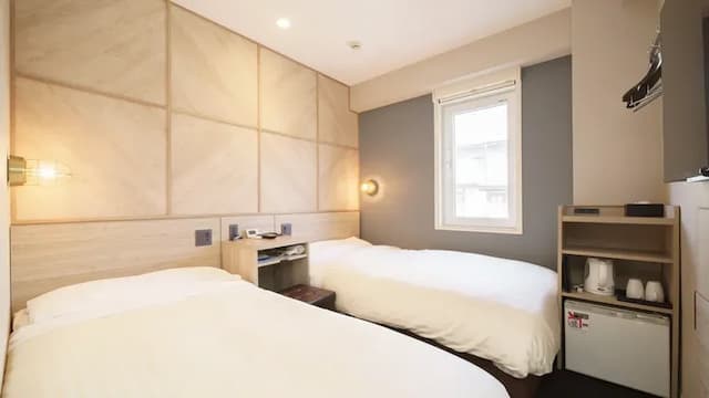 Super Hotel Hida Takayama-Standard Twin Room-1