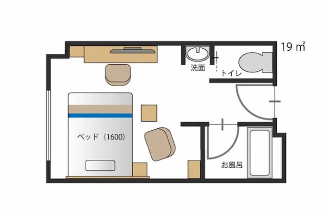 高山飛驒高山瓦特飯店及Spa｜高山站徒歩7分/三町古建築保存區徒步14分-標準雙人房【不挑房】-4