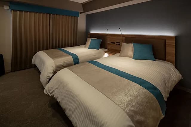 高山飛驒高山瓦特飯店及Spa｜高山站徒歩7分/三町古建築保存區徒步14分-標準雙床房【不挑房】-3