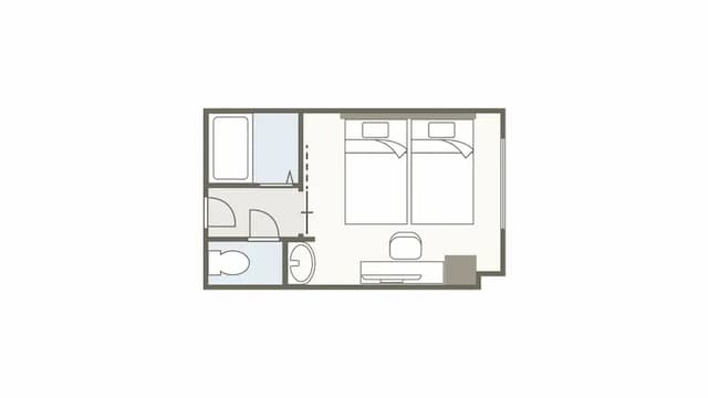 Hollywood Twin Floor Plan
