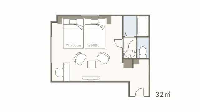 高山飛驒高山瓦特飯店及Spa｜高山站徒歩7分/三町古建築保存區徒步14分-豪華好萊塢房【不挑房】-4