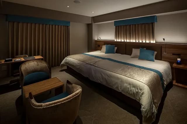 高山飛驒高山瓦特飯店及Spa｜高山站徒歩7分/三町古建築保存區徒步14分-豪華好萊塢房【不挑房】-1