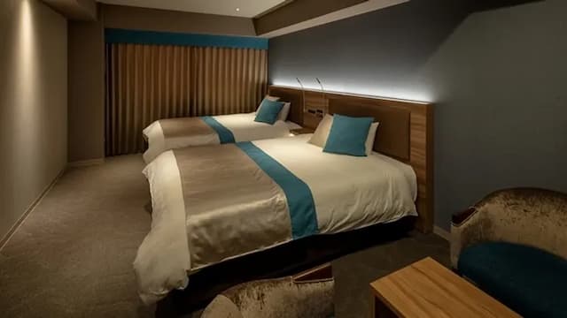 高山飛驒高山瓦特飯店及Spa｜高山站徒歩7分/三町古建築保存區徒步14分-隨機雙床房【不挑房】-2