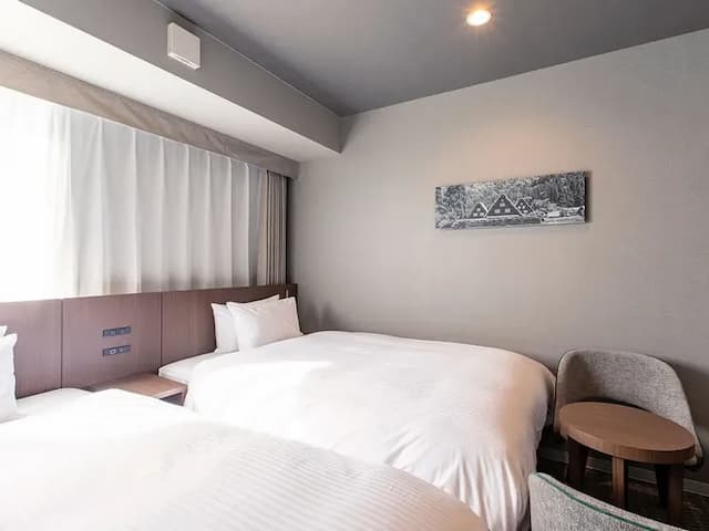 Wing永安國際飯店 飛驒高山｜高山站徒步5分/三町古建築保存區徒步12分-高級雙床房【不挑房】-2