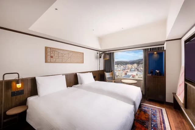 飛驒高山美居飯店｜高山站徒歩4分/三町古建築保存區徒步12分-尊榮雙床房【不挑房】-1