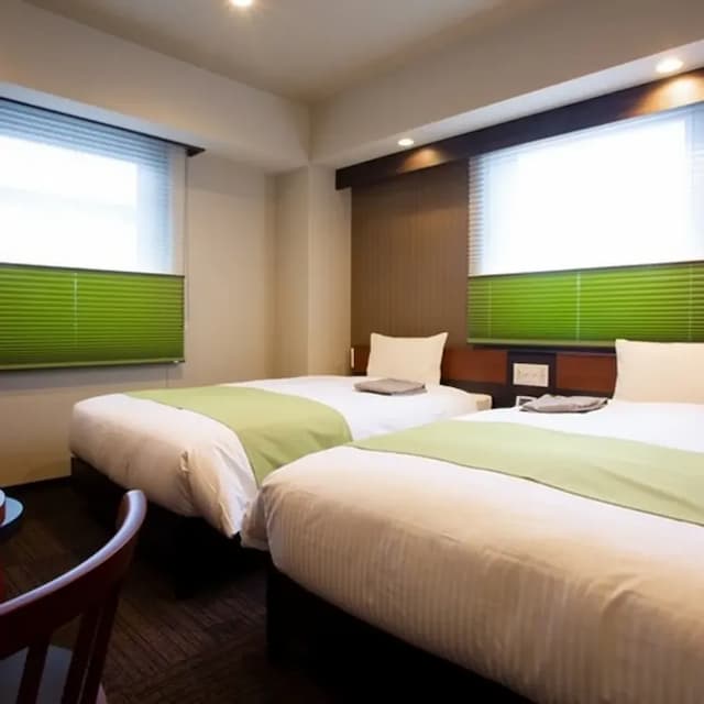 高山站前吳竹莊飯店｜高山站徒歩1分/三町古建築保存區徒步10分-標準雙床房【不挑房】-3