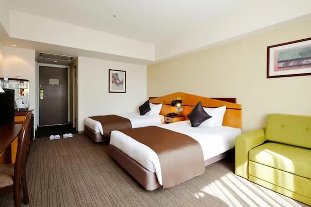 岐阜Resol飯店｜岐阜站徒歩5分/岐阜城開車11分-雙床房【不挑房】-2