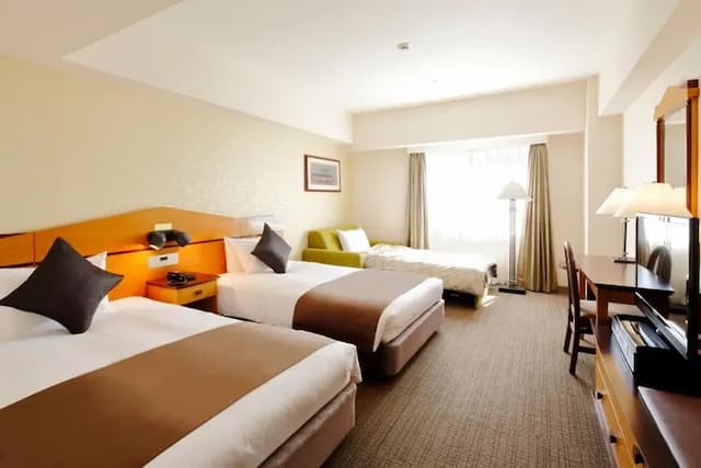 岐阜Resol飯店｜岐阜站徒歩5分/岐阜城開車11分-三人房【不挑房】-2