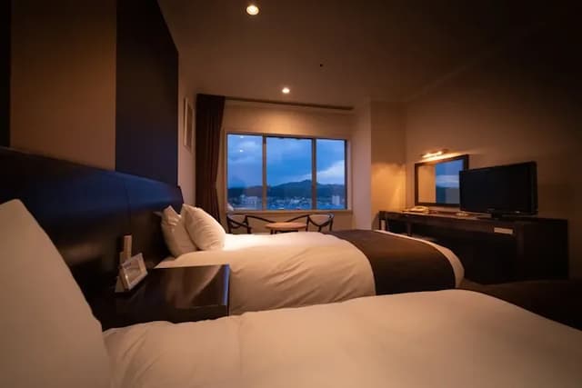 飛驒廣場飯店｜高山站徒歩5分/三町古建築保存區徒歩13分-＜愜意＞｜標準雙床房【不挑房】-3
