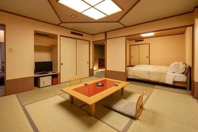 飛驒廣場飯店｜高山站徒歩5分/三町古建築保存區徒歩13分-皆美館＜優雅＞｜和洋室【不挑房】-5