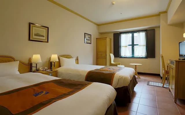 長崎蒙特利飯店｜大浦海岸通站步行2分/荷蘭坡步行5分/大浦天主堂步行10分-豪華雙床房【不挑房】初判定為豪華雙床房-1